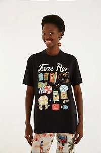 FARM TSHIRT MEDIA PRAIA CARIOCA