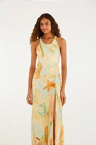 FARM VESTIDO MIDI FLORIE E