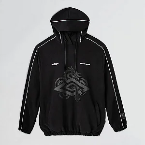 HIGH X UMBRO HOODIE BLACK