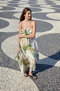 FARM VESTIDO MIDI TERESA