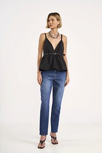 COLCCI CALCA JEANS BRUNA 44 INDIGO