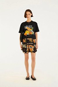 TSHIRT MEDIA ORIGINAL DO BRASIL PRETO