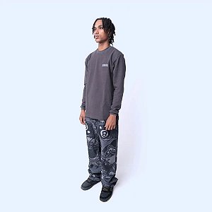HIGH LONGSLEEVE DOTZ GREY -