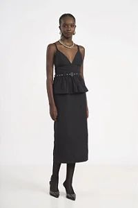 COLCCI VESTIDO COM CINTO PRETO