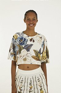 FARM TSHIRT CROPPED JARDIM GUANABARA