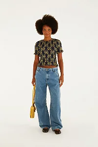 FARM CALCA JEANS BARREL