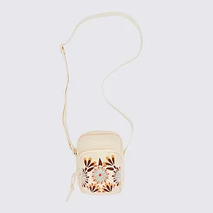 FARM ETC BOLSA FARM DA GEMA FLOREJO OFF WHITE