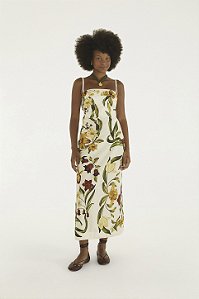 FARM VESTIDO LONGO SELVA DE FLOR