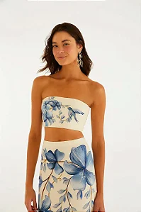FARM TOP RETO VOO EM FLOR E