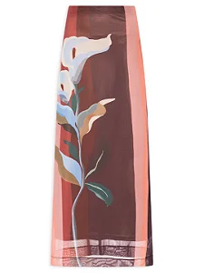 DRESS TO SAIA TULE EST BRISA FLORAL