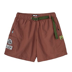 HIGH ORBIT SPORT SHORTS PATCHES BROWN