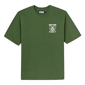 HIGH RECORDS TEE GREEN
