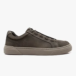 DEMOCRATA TENIS MASCULINO BILL COURO MARROM