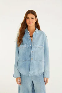 FARM CAMISA JEANS