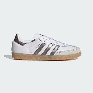 ADIDAS ORIGINALS TENIS SAMBA OG CLOUD WHITE - COFFEE MET