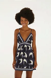 FARM VESTIDO CURTO TUCA TROPICAL