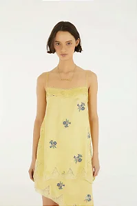 FARM BLUSA ARTESANAL FLORAL LENI