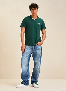 ADIDAS FORUM CALCA JEANS  BAGGY INDIGO MASC