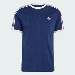 ADIDAS ORIGINALS CAMISETA DROP NEEDLE TRES LISTRAS NIGHT INDIGO