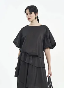 COLCCI CAMISETA COM MANGAS BUFANTES