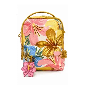 FARM ETC MINI MOCHILA BOROGODO FLORAL BAHIA