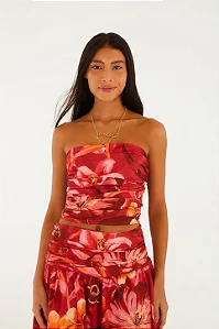 FARM BLUSA ESTAMPADA SONHO DE FLOR