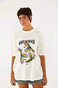 FARM T-SHIRT IPANEMA MADE IN BRASIL OFF WHITE