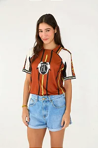 FARM SHORT BARRA DOBRADA JEANS CLARO