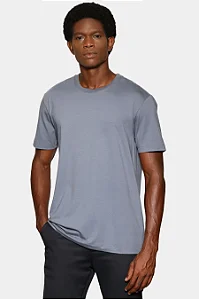 ARAMIS CAMISETA MANGA CURTA BASICA COMFORT ALUMINIO