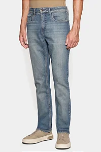 ARAMIS CALCA JEANS SLIM BLUE SOBRETINTA AZUL MEDIO