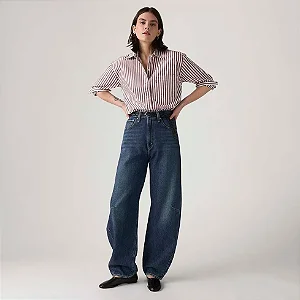 LEVIS CALCA JEANS CINCH BARREL LAVAGEM ESCURA