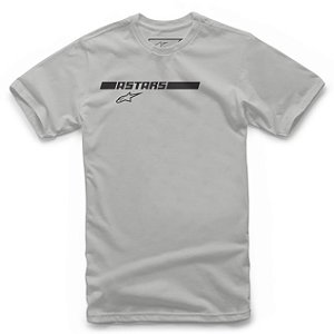 Camiseta Alpinestars Linear Fastback - Cinza