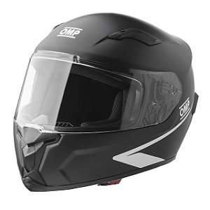 CAPACETE KART OMP MY CIRCUIT EVO2 -  PRETO