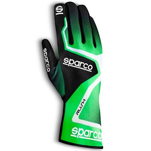 LUVA KART SPARCO RUSH VERDE/PRETO