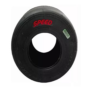 Jogo de pneus kart Speed - Vermelho