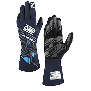 LUVA ANTICHAMAS OMP SPORT - PRETO/AZUL