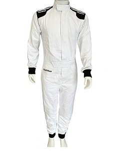 MACACÃO KART S1 SINRACE - BRANCO