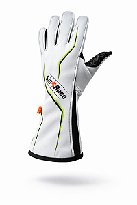 LUVA KART SINRACE S1 - BRANCO/VERDE