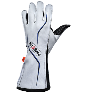 LUVA KART SINRACE S1 - BRANCO/AZUL