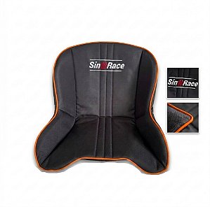 Capa para banco de Kart Sinrace - LARANJA