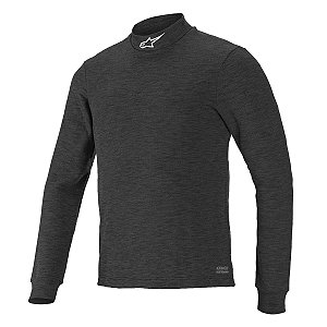 CAMISETA ANTICHAMAS ALPINESTARS RACE V3 - PRETO