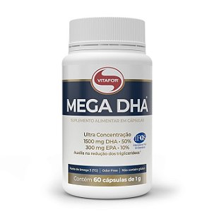 ÔMEGA - MEGA DHA 60 CAPS VITAFOR