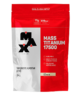 MASS TITANIUM - 17500 - REFIL 3KG - MAX TITANIUM