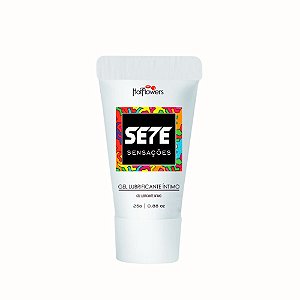Gel Dessensibilizante Anal Sete Sensações 25g – Conforto e Cuidado Suave
