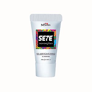 Gel Lubrificante Íntimo Anal Sete Sensações 25g – Conforto e Cuidado Suave