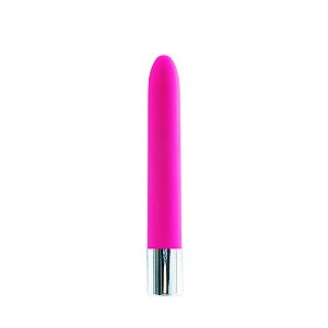 Estimulador Vibrador Personal Textura Aveludada Pink 10 Modos de Vibrações 14cm