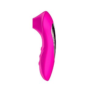 Estimulador de Clitóris com Pulsações Estimulador Sugador Feminino Pink