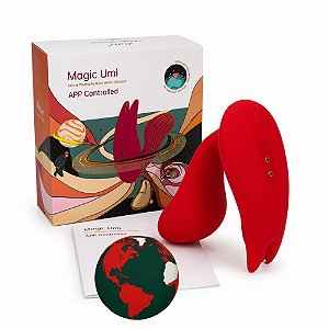 Magic Umi – Vibrador Smart com Controle via App e Função Despertador