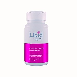Libid Stim – Suplemento Feminino com Magnésio, Zinco e Vitaminas B para Disposição e Bem-Estar