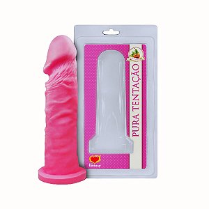 Pênis Aromático Tutti-Frutti 15,3cm – Estímulo Sensorial com Aroma e Realismo